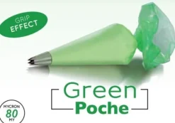 Martellato Wegwerp Spuitzak 65cm Groen 100 stuks