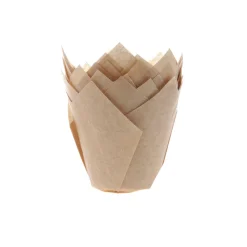 Muffin Cups HoM Tulp Kraft 36st.