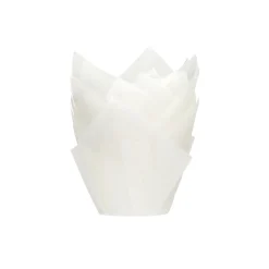 Muffin Cups HoM Tulp Wit 36st.