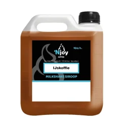 Njoy Milkshake Siroop IJskoffie/Latte Macchiato (2 liter)