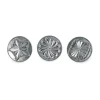 Nordic Ware Koekjesstempel Pretty Pleated Set/3