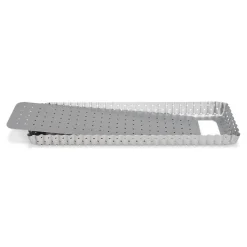 Patisse Quichevorm Geperforeerd Losse Bodem Silver-Top 35x11