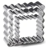 Patisse Uitsteker Ribbel Vierkant RVS Set/3