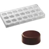Pavoni Bonbonvorm Rond Smooth (21x) Ø28mm