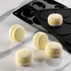 Pavoni Siliconen Vorm Mini Macaron Ø4x2,5cm (18) Set/2