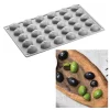 Pavoni Siliconen Vorm Olijf 32x22mm (30) 30x17,5cm