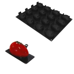 Pavoni Siliconen Vorm Quenelle 77x51mm (16) 30x40cm