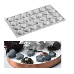 Pavoni Siliconen Vorm Stenen 36x28mm (28) 30x17,5cm