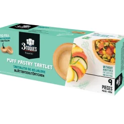 Pidy Bladerdeeg Tartelette 7cm (9 st.)