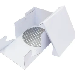 PME Cakeboard en doos rond 27,5x27,5x15 cm