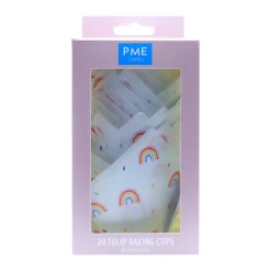 PME Muffin Cups Regenboog 24st