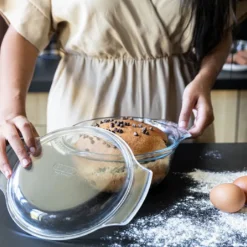 Pyrex 4-in-1 Ovenschalen met Deksel (1L/1,6L/2,3L) Set/3