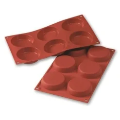 Siliconen Bakvorm Flan Ø80h18mm (6)