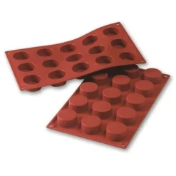 Siliconen Bakvorm Petit Fours Ø40h20mm (15)