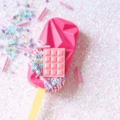 Siliconen IJsjesmal/Cakesicle Geometric