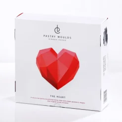 Siliconen Vorm Heart 22,5x23x6,5cm (Dinara Kasko)