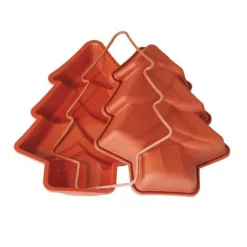 Silikomart Siliconen Bakvorm Kerstboom 28x20x4cm + Ring
