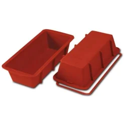 Silikomart Siliconen Cakevorm 24x10,5x6,5cm + Ring