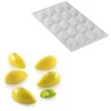 Silikomart Siliconen Vorm Quenelle (20) 44x21x20mm