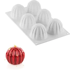 Silikomart Siliconen Vorm Supernova (6x) Ø64x56(h)mm