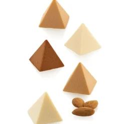 Silikomart Siliconen Vorm Pyramide (18) 3,2x3,2cm