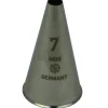 Spuitmondje Glad RVS 7mm