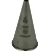 Spuitmondje Glad RVS 4mm