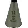 Spuitmondje Glad RVS 11mm