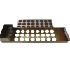 Strijksjabloon RVS Rondjes Ø4cm (galettes)**