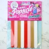 Sweet Stamp Lolly/IJsstokjes Herbruikbaar Set/8