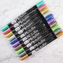 Sweet Stamp Stift Eetbare Inkt Dubbelzijdig Metallic Teal