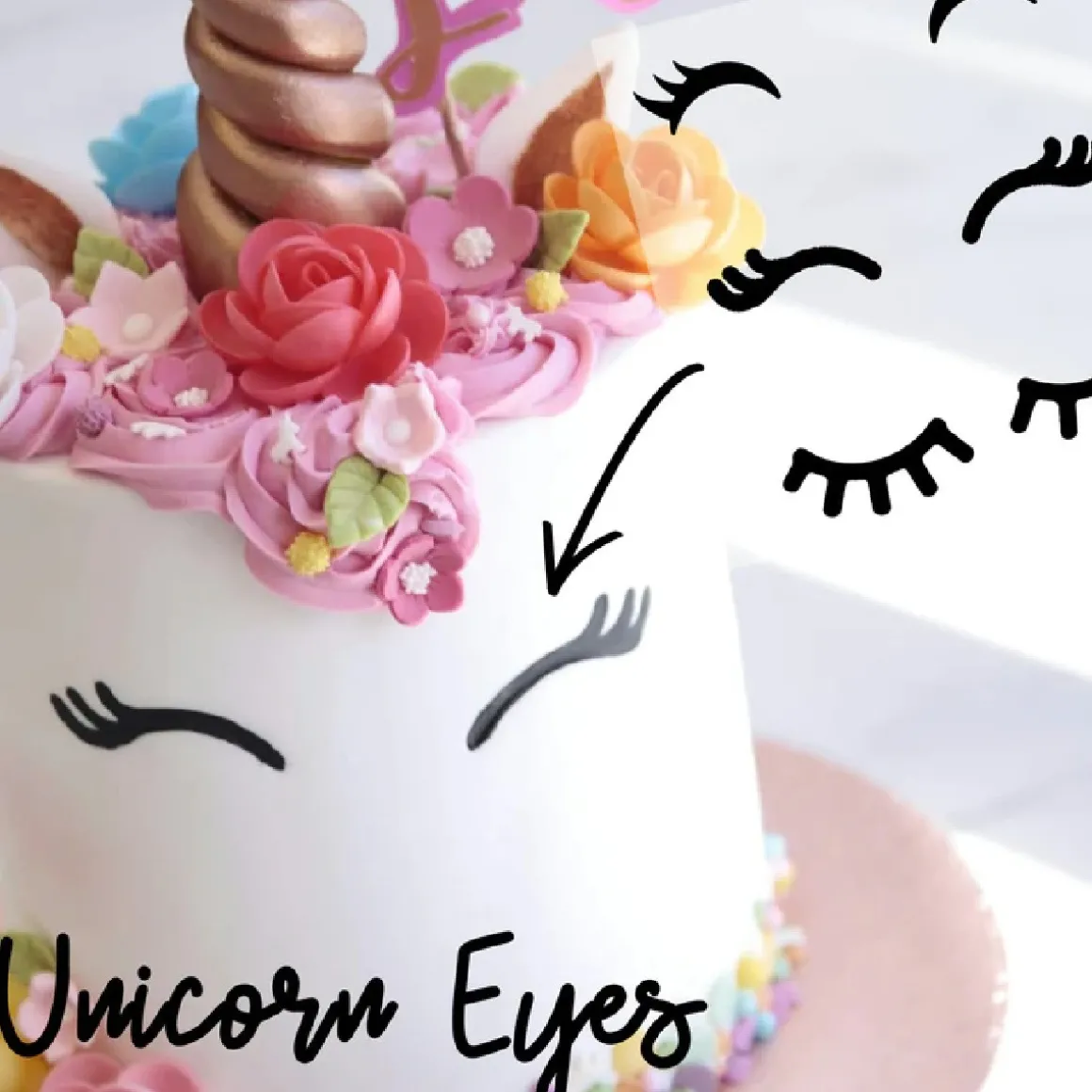 Sweet Stamp Unicorn Eyes Elements