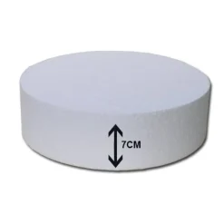 Taart Dummy rond 7cm -Ø12,5cm-