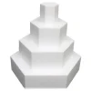 Taart Dummy Zeshoek 5cm -Ø25cm-