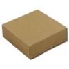 Taartdoos 15x15x5cm. Kraft 3st