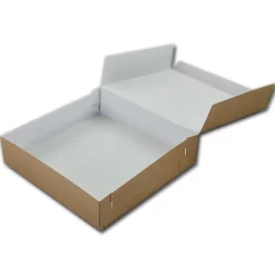 Taartdoos 19x19x5cm. Kraft 3st