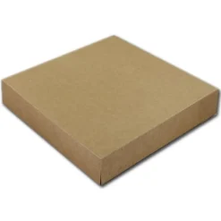 Taartdoos 25x25x5cm. Kraft 3st