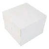 Taartdoos 20x20x15cm. Wit 50st