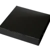 Taartdoos 25x25x5cm. Zwart 3st
