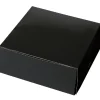Taartdoos 21x21x5cm. Zwart 50st