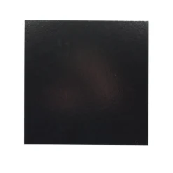 Taartkarton Vierkant Goud/Zwart 24x24cm per stuk