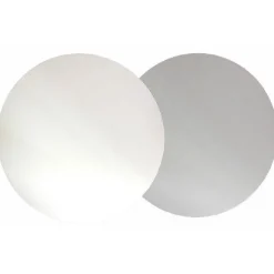 Taartonderzetter Wit / Zilver Ø30cm 100st.
