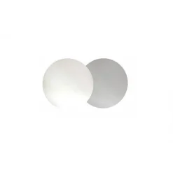 Taartonderzetter Wit / Zilver Ø20cm 10st.