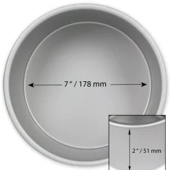 Taartpan PME rond Ø17,5 x 5cm