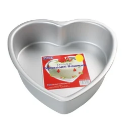 Taartpan PME vorm Hart 20 x 7,5 cm