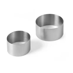Taartring Hendi RVS Ø7 x 4,5cm