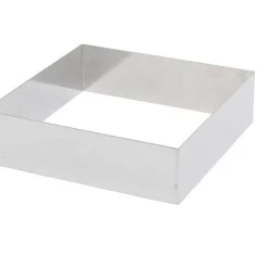 Taartring RVS Vierkant 14x14x5cm