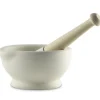 Vijzel met Stamper Porselein 284ml Ø13,5cm