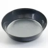 Vlaaipan gesiliconeerd (harde mokka) Ø75x13mm