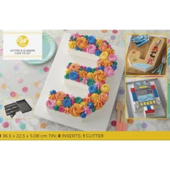 Wilton Bakvorm Letters en Nummers